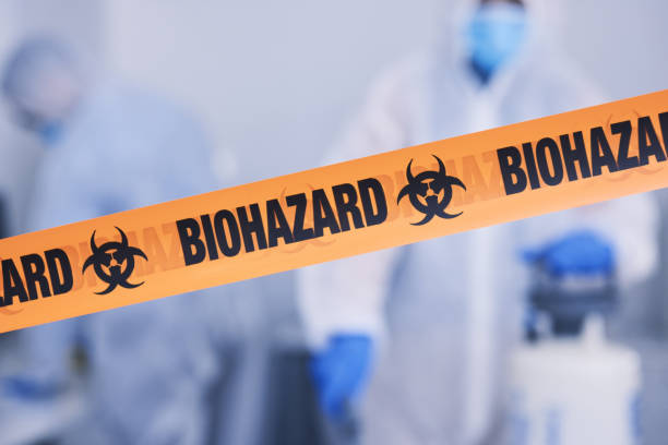 Professional Blood Cleanup technician working in Saco, ME